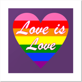 Love is love Posters and Art